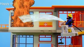 Fireman Sam Episodes Dilys Shop on Fire Ghostbusters Firefighter Sam Jupiter 2000 Phoenix Venus THW [upl. by Adlihtam899]