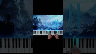 Skyrim quotSecundaquot Piano Cover shorts [upl. by Mady]