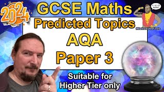 AQA GCSE Maths  Predicted Paper 3  June 2024  Higher Tier [upl. by Hogarth]