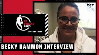 Becky Hammon recaps the Aces’ championship celebration Chelsea Gray’s playoff run  NBA Today [upl. by Stockton]