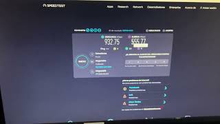 Megacable vs Telmex fibra optica 1000 megas 2024 test de pruebas Parte 2 [upl. by Nickles]