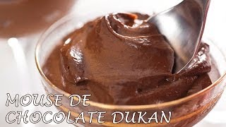 Mousse de Chocolate Dukan  Dukan Chocolate Mousse  Receta Fase Crucero [upl. by Bianchi959]