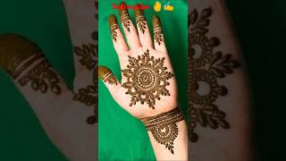 Flower wali mehandi design 👰🤚✍️🌹🌺Mehandic7c design [upl. by Vivi184]