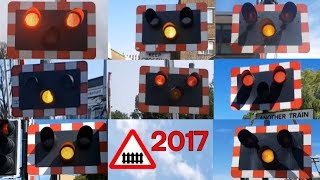 UK Level Crossings 2017 [upl. by Anahir70]