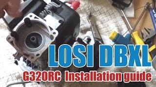 Zenoah G320 installation into a LOSI DBXL RC [upl. by Balbur]