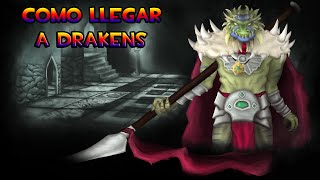 Tibia  Como llegar a Drakens en Zao [upl. by Munafo452]