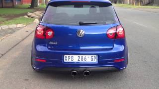 Golf R32  Milltek Non resonated exhaust [upl. by Maryanna]