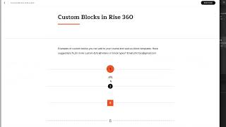 Rise 360 Custom Numbered Divider blocks deprecated [upl. by Hartwell]