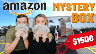 We Spent 325 on and Amazon Returns Pallet  Unboxing 1500 in MYSTERY items [upl. by Yelbmik224]