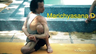 Marichyasana D  Ashtanga Yoga [upl. by Bodnar]