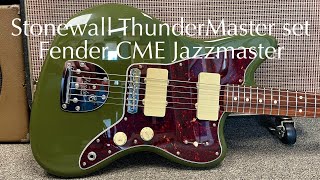 ThunderMaster set in Fender CME Jazzmaster [upl. by Icaj]