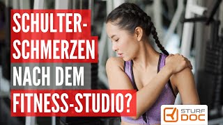 Schulterschmerz nach Kraftsport und Fitnessstudiobesuch Ursache und Therapieoptionen [upl. by Nameerf908]