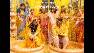 Haldi Teaser  Pooja amp Aditya  Wedding Gigs  2024  Hermitage Huts [upl. by Colas733]