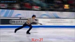 【羽生選手】3Lz と 3F の跳び分け [upl. by Abernathy]