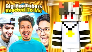 When Biggest Youtubers React on My Videos [upl. by Sidalg47]