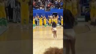 👀😳🤯 Watch Until the End 🤍💙🏴‍☠️⚓️🏡🌊 Hampton University Cheer 🤍💙 [upl. by Amalia]