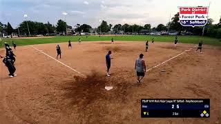 BTA VS Hexx  7102024  Park District of Forest Park Mens Major League 16quot Softball [upl. by Hafeenah]