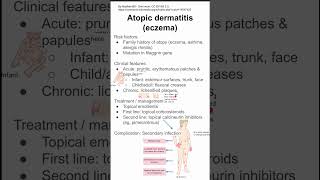 Atopic dermatitis eczema [upl. by Air889]