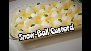 Snow Ball Custard RecipeHow to Make Snowball Custard [upl. by Harty]