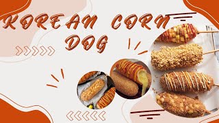 Famous Korean Corn Dog Recipe  The Popular Korean Street Food  How to Make Corn Dogs At Home [upl. by Yarised]