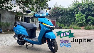 New Jupiter Tvs Festival Model Launch On Road Price New Features Update Mileage King  Tvs Jupiter [upl. by Armbruster553]