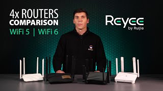 Comparison of Reyee WiFi 5 and WiFi 6 Wireless Routers [upl. by Attenhoj521]