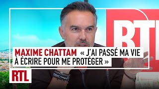 Maxime Chattam  quotJai passé ma vie à écrire pour me planquer et me protégerquot [upl. by Straub]