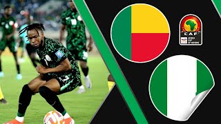 Benin vs Nigeria Super Eagles Live Stream  AFCON QUALIFICATION 2425  Watchalong [upl. by Ellicul297]