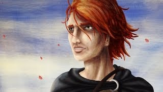 Kvothe  the Name of the Wind  Speedpainting [upl. by Tomasine]