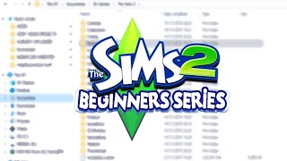 SIMS 2 HOW TO INSTALL  DOWNLOAD CUSTOM CONTENT amp DELETE IT  SIMS 2 BEGINNERS SERIES  PART 3 [upl. by Hike620]