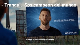 PELOTA YPF MESSI  Dale sos campeón del mundo  Publicidad 2023 [upl. by Etterrag499]