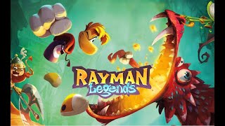 2 Rayman Legends Enchanted ForestDungeon DashRopes Course [upl. by Assirim]