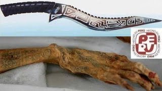 PERU TATOOS MISTERIO MOMIA DE CAO KNIFE WALTER BERRIOS MUSICA ANCESTRAL TITO LA ROSA [upl. by Ecidna655]