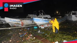 Huracán Milton en Yucatán deja inundaciones y daños leves [upl. by Andel]