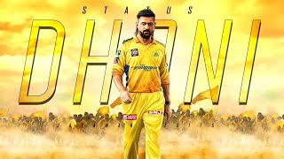 Dhoni In Chennai  Thala Dhoni  Dhoni status  CSK  Dhoni entry  msdhoni cskstatus [upl. by Brady995]