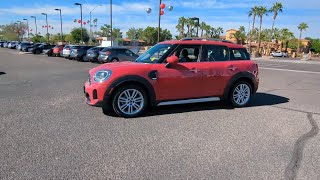 2022 MINI CooperCountryman Scottsdale Peoria Glendale Tempe AZ [upl. by Irpak983]