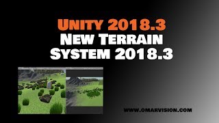 unity 20183 terrain system [upl. by Emor]