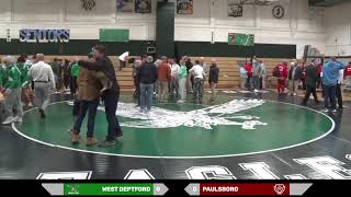 West Deptford Wrestling vs Paulsboro [upl. by Yand]