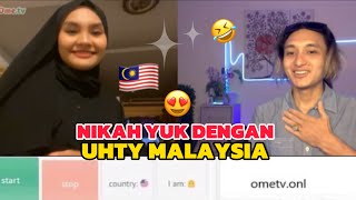 PRANK AJAK CEWEK MALAYSIA NIKAH‼️OmeTV Internasional [upl. by Kcirrad]