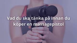 Massagepistol bäst i test 2024 Tips och råd [upl. by Mazlack487]