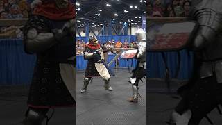 His Helmet Came Off at the End 👀 buhurt medievalcombat medievalmma [upl. by Adelice]