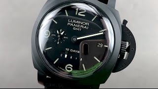 Panerai Luminor 1950 10 Days GMT Ceramica PAM 335 Panerai Watch Review [upl. by Brendis]