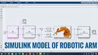 The Full Modeling and simulation of a Robotic Arm using MATLAB simscape multibody and Solidworks [upl. by Healey]