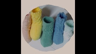 🧦2 Maschen Zopf Socken stricken  Rund stricken [upl. by Kaiulani]