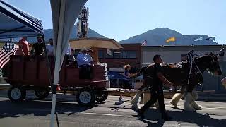 The cast of quotThe Chosenquot at 4th of July parade in Provo UT 2023 [upl. by Kareem745]