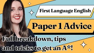 Paper 1 Tips 🌟 First Language English IGCSE 05000990🌟 [upl. by Binnings]