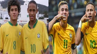 Best Friends in Football  Coutinho and Neymar [upl. by Lotsirk]