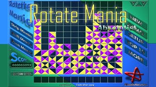 Rotate Mania by Absolutist Windows game 2002 [upl. by Nanreit768]