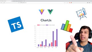 Vue 3  Chart js [upl. by Yelahs]