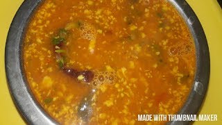 Bele sambar recipe in kannada  Dal recipe  ಬೇಳೆ ಸಾಂಬಾರ್ ಮಾಡುವ ವಿಧಾನ [upl. by Ettesyl580]